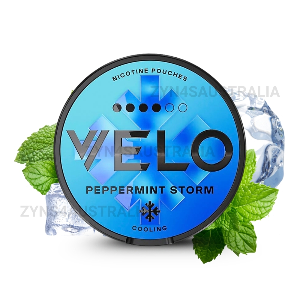 Velo Nicotine Pouches Peppermint Storm 11mg