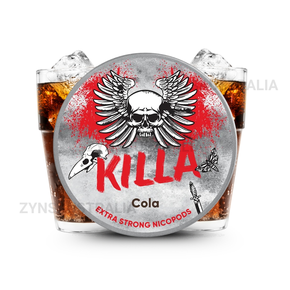 KILLA Nicotine Pouches Cola 12.8mg KILLA Nicotine Pouches Cola 12.8mg