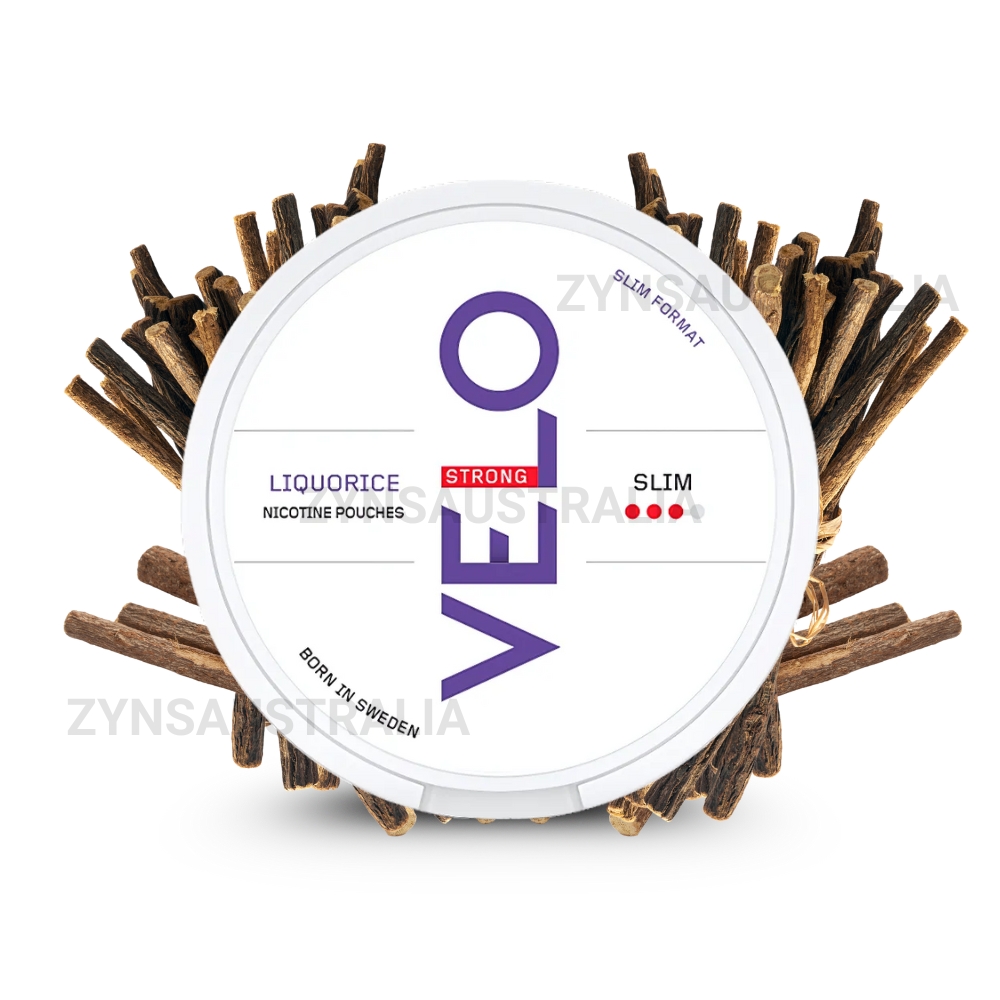 Velo Nicotine Pouches Liquorice 10mg Velo Nicotine Pouches Liquorice 10mg