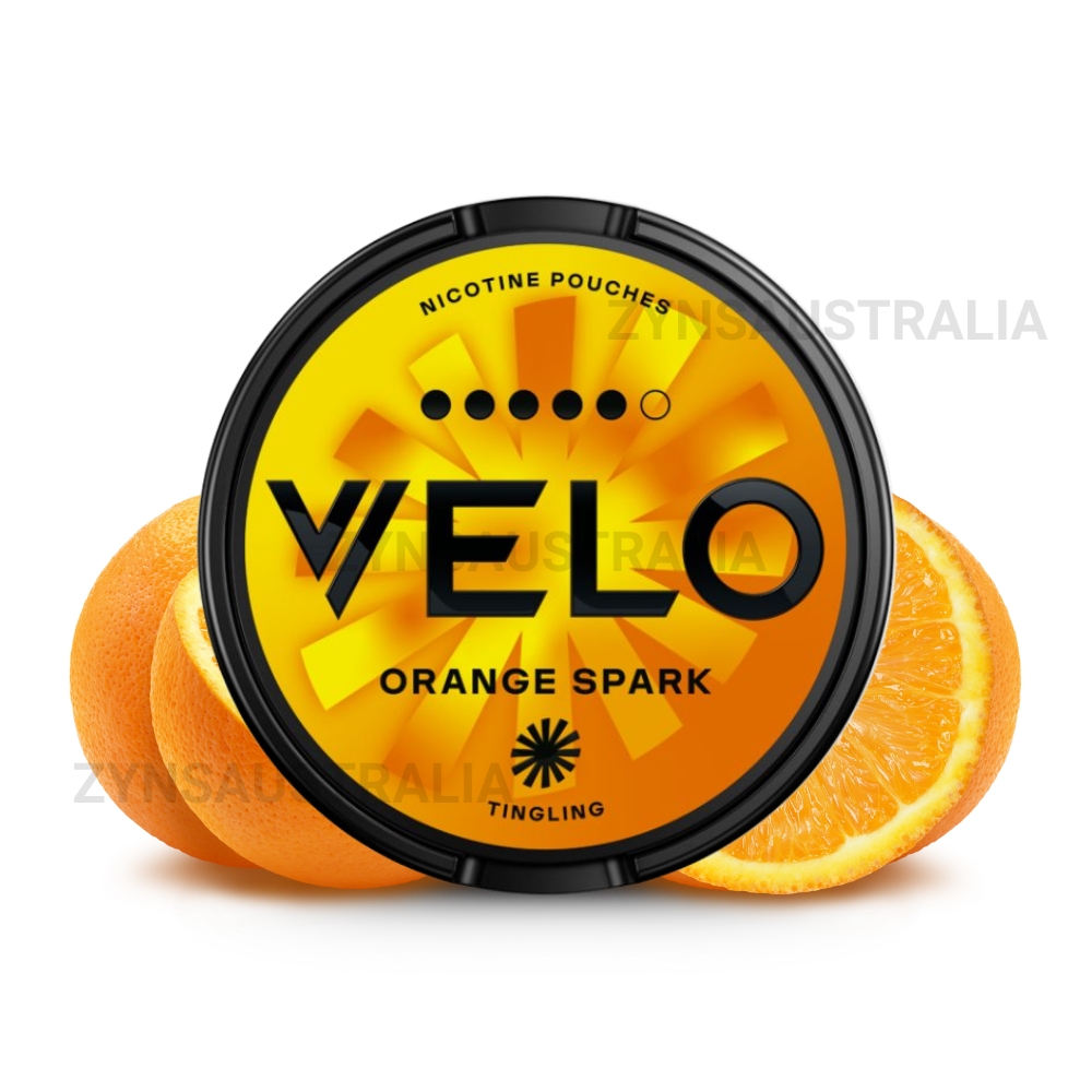 Velo Nicotine Pouches Orange Spark 14mg Velo Nicotine Pouches Orange Spark 14mg
