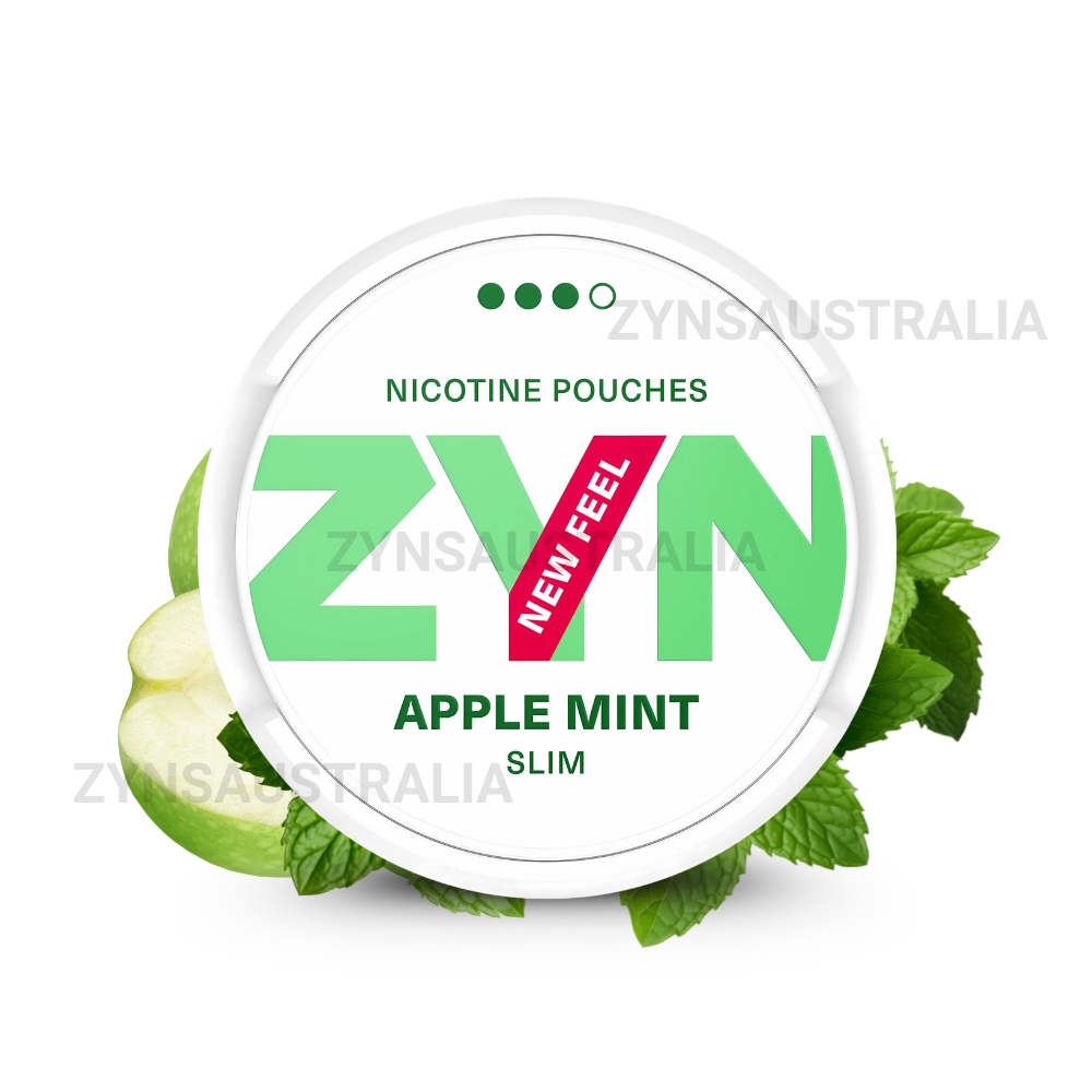 ZYN Nicotine Pouches Slim Apple Mint 9mg ZYN Nicotine Pouches Slim Apple Mint 9mg