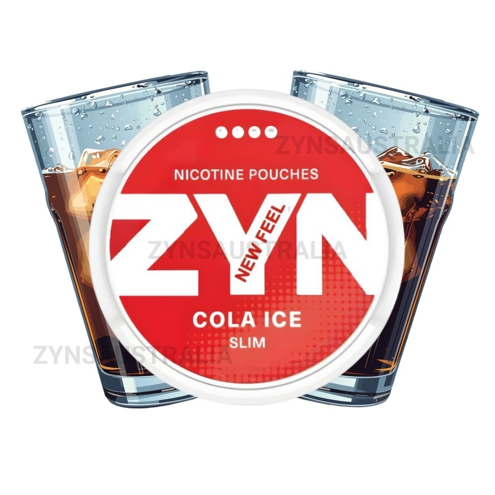 ZYN Nicotine Pouches Slim Cola Ice 9mg