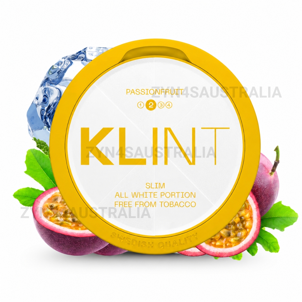 KLINT Nicotine Pouches Passionfruit KLINT Nicotine Pouches Passionfruit