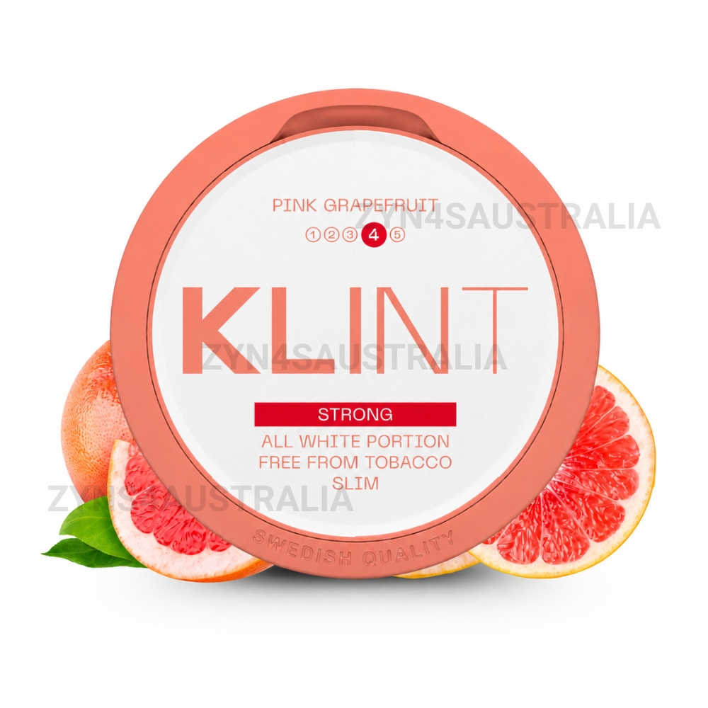 KLINT Nicotine Pouches Pink GrapeFruit KLINT Nicotine Pouches Pink GrapeFruit