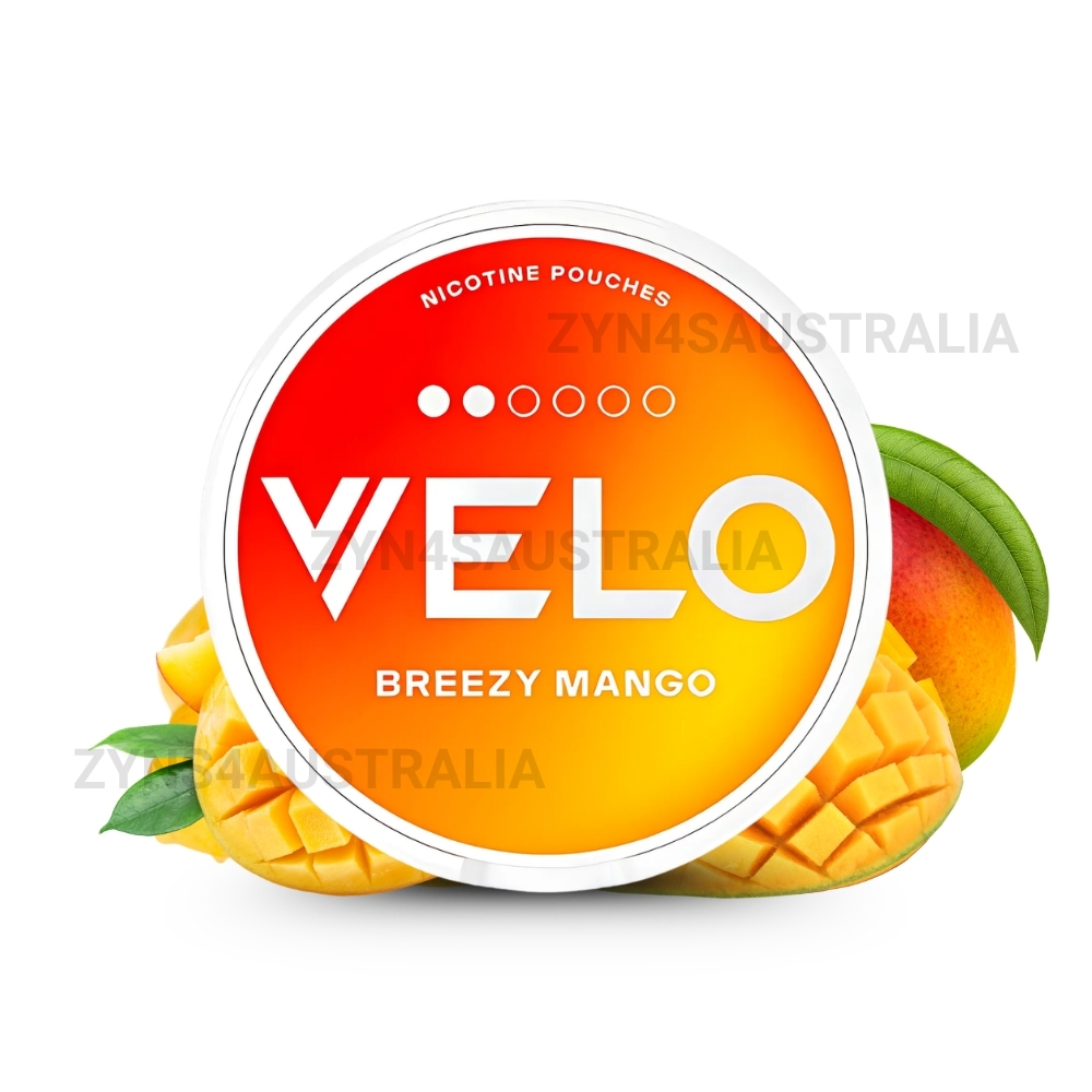 Velo Nicotine Pouches Breezy Mango 6mg Velo Nicotine Pouches Breezy Mango 6mg