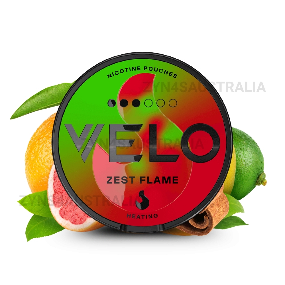 Velo Nicotine Pouches Zest Flame 10mg Velo Nicotine Pouches Zest Flame 10mg