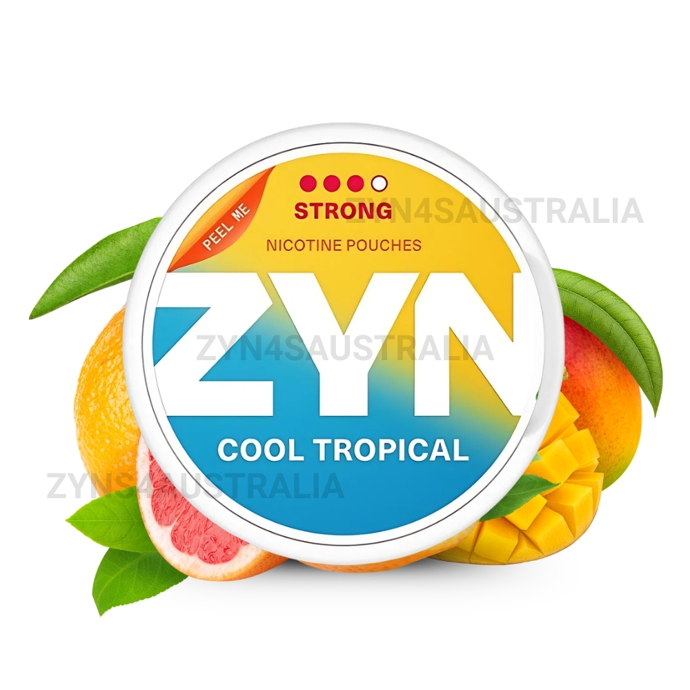 ZYN Nicotine Pouches Slim Cool Tropical 11mg ZYN Nicotine Pouches Slim Cool Tropical 11mg