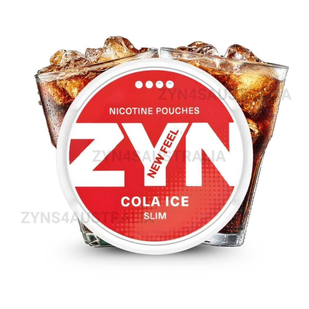 ZYN Nicotine Pouches Slim Cola Ice 9mg