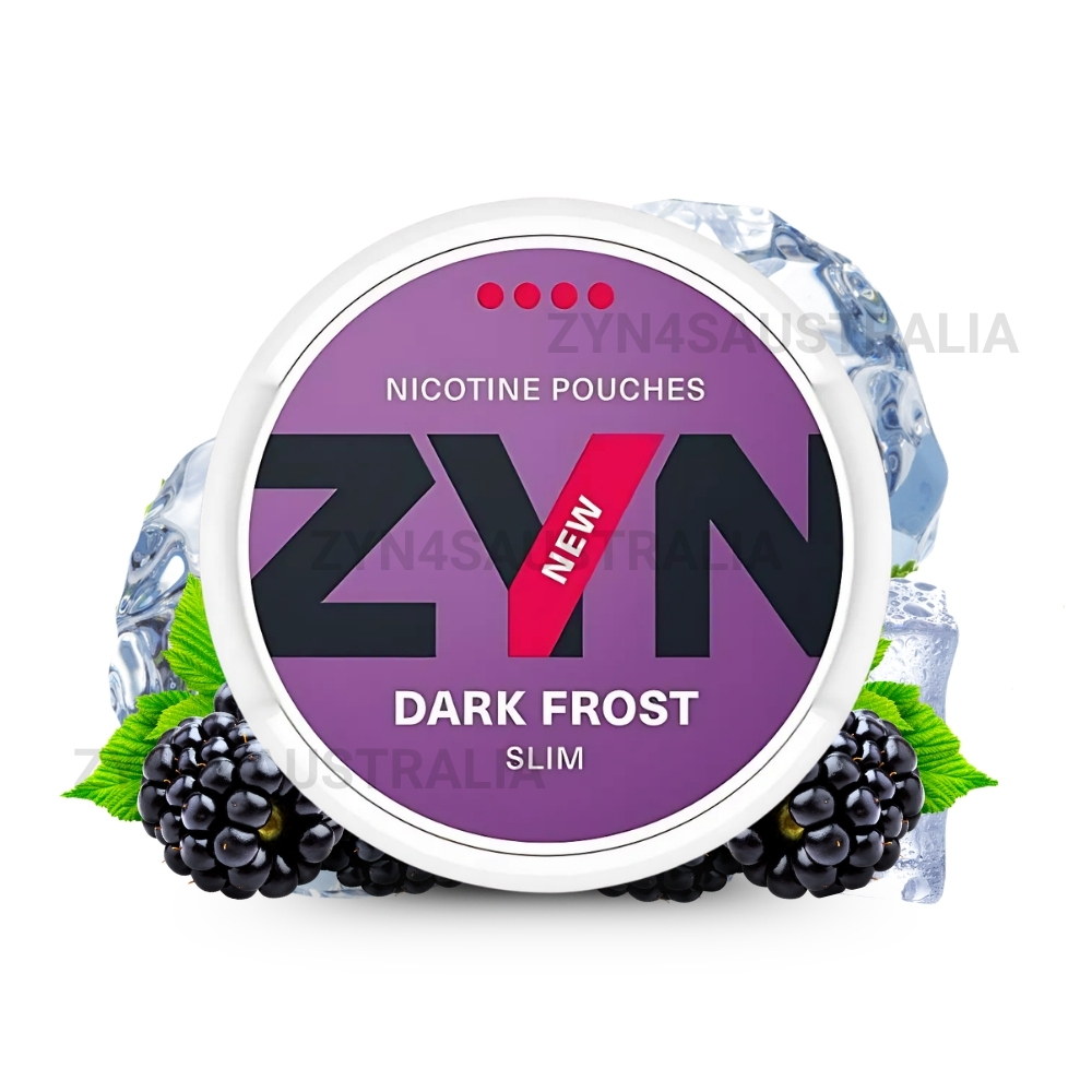 ZYN Nicotine Pouches Slim Dark Frost 11mg ZYN Nicotine Pouches Slim Dark Frost 11mg